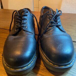 Dr Martens Shoes Oxfords Black Leather AW004 - Mens Size 14